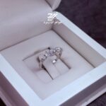 انگشتر نقره زنانه مروارید پرورشی اصل