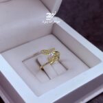 انگشتر نقره زنانه طرح پروانه