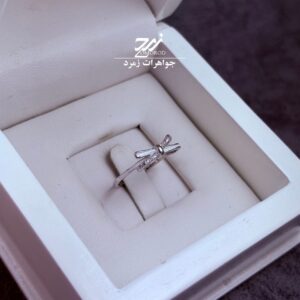 انگشتر نقره زنانه طرح x