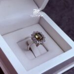 انگشتر نقره زنانه الکساندریت