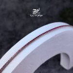 دستبند نقره جواهری تنیسی