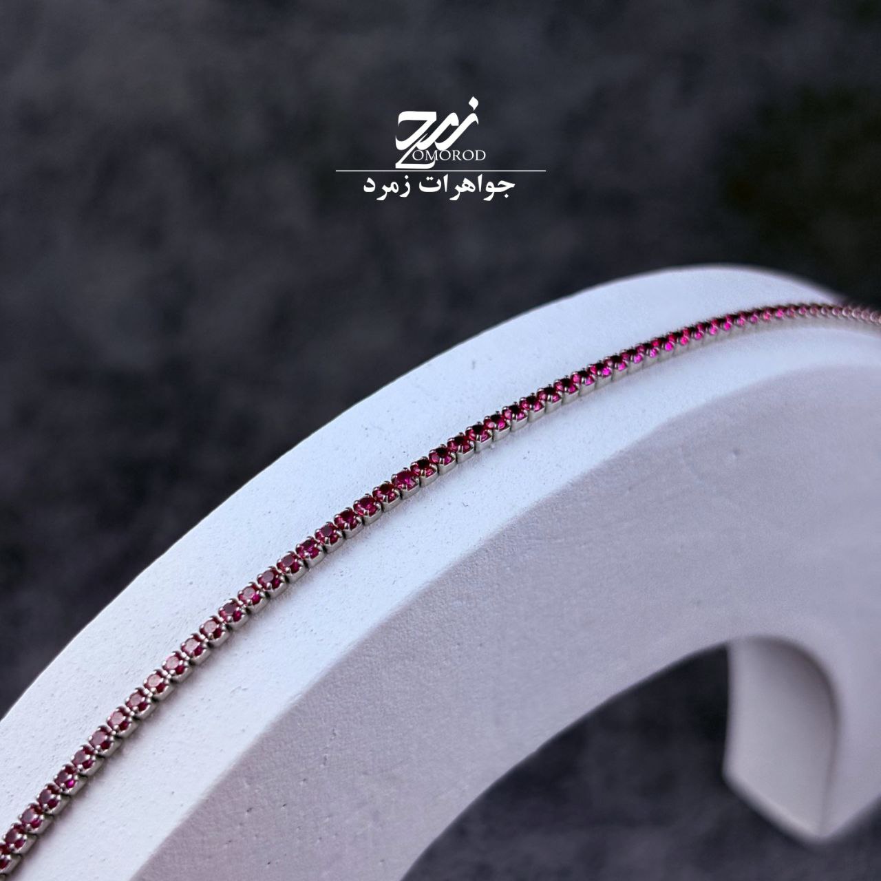 دستبند نقره جواهری تنیسی دستبند نقره جواهری تنیسی