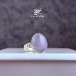 انگشتر نقره زنانه عقیق سوسنی