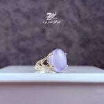 انگشتر نقره زنانه عقیق سوسنی