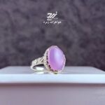 انگشتر نقره زنانه عقیق سوسنی