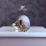 انگشتر نقره مردانه عقیق شجر