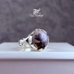 انگشتر نقره مردانه عقیق شجر