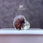 انگشتر نقره مردانه شجر طبیعی