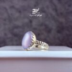 انگشتر نقره زنانه عقیق سوسنی