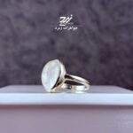 انگشتر نقره زنانه دُر نجف
