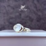 انگشتر نقره زنانه دُر نجف