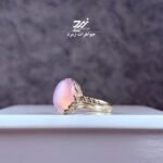انگشتر نقره زنانه عقیق سوسنی