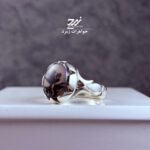 انگشتر نقره مردانه عقیق شجر