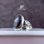 انگشتر نقره مردانه حدید عین علی
