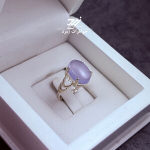 انگشتر نقره زنانه عقیق سوسنی