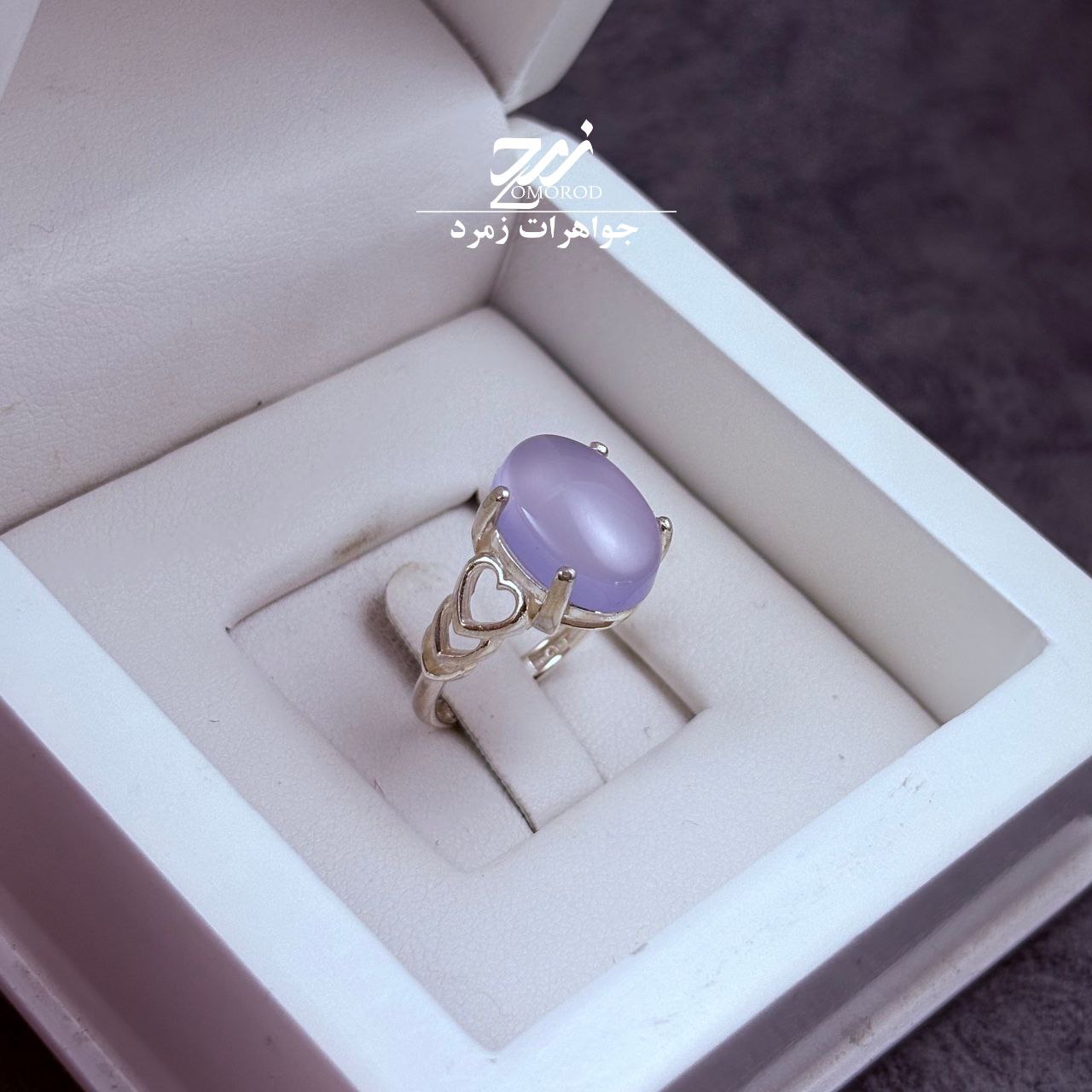 انگشتر نقره زنانه عقیق سوسنی انگشتر نقره زنانه عقیق سوسنی