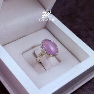 انگشتر نقره زنانه عقیق سوسنی