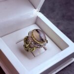 انگشتر نقره مردانه عقیق شجر