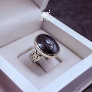 انگشتر نقره مردانه حدید عین علی