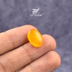 نگین عقیق زرد شرف الشمس کد 078