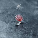انگشتر نقره مردانه عقیق سرخ حکاکی یا حسین